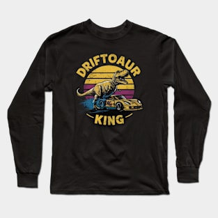 T-rex Driftoaur King Long Sleeve T-Shirt